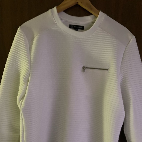 White I.N.C long sleeve casual sweater - Picture 1 of 4